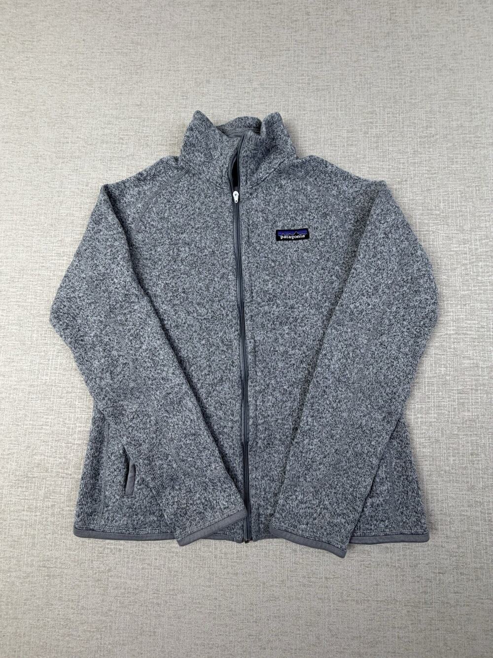 Patagonia Better Sweater Women’s Small Gray Full Zip Fleece Jacket